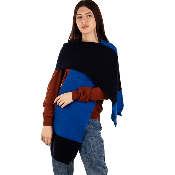 WOOL AND THE GANG MIDNIGHT BLUE SCARF | WOMENS - Picture 1 of 3